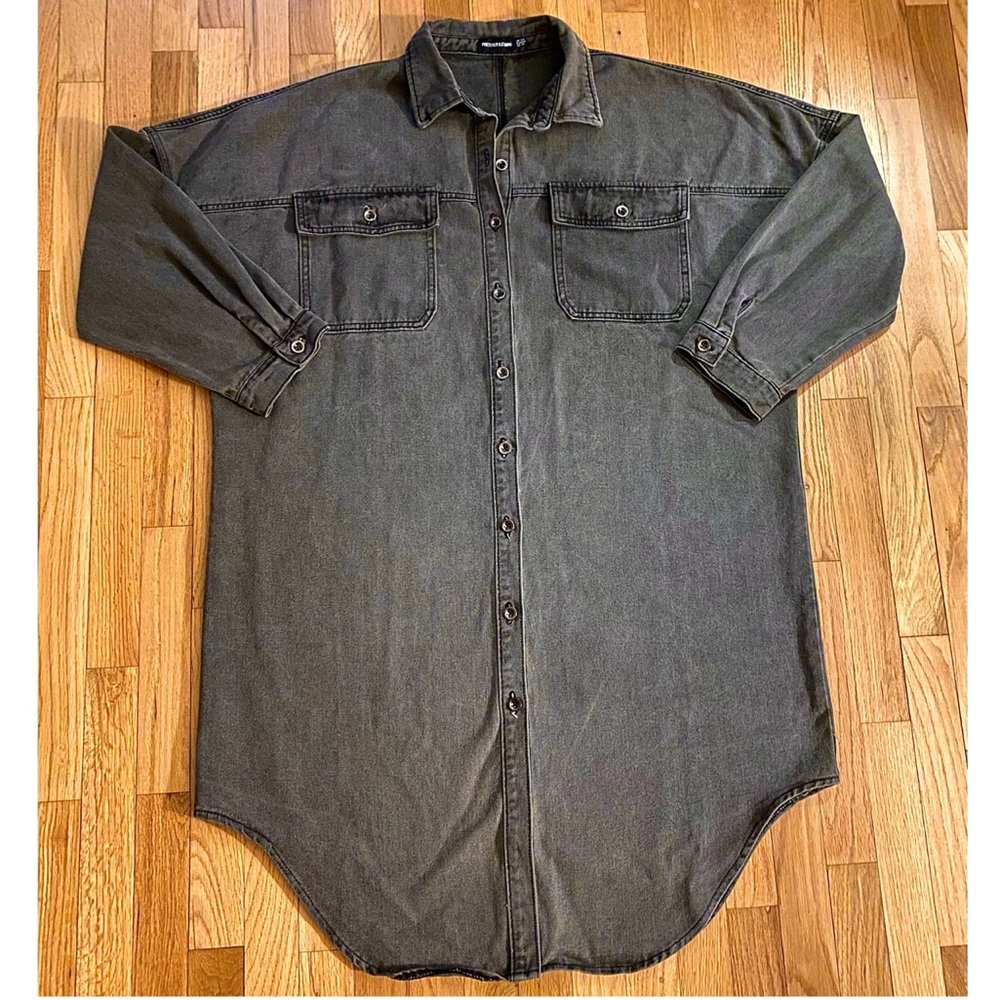 PRETTYLITTLETHINGS Black Jean Jacket